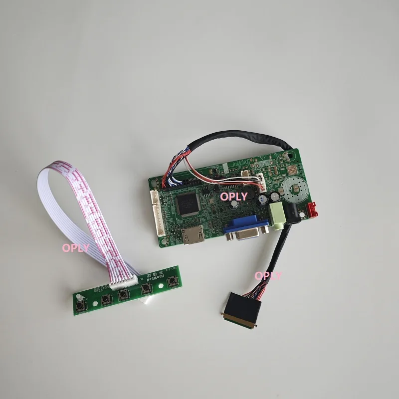 

Плата контроллера 58C, совместимая с HDMI VGA для CLAA156WA11A CLAA156WA15A 1366X768 светодиодная панель 15,6 дюйма, экран монитора «сделай сам»