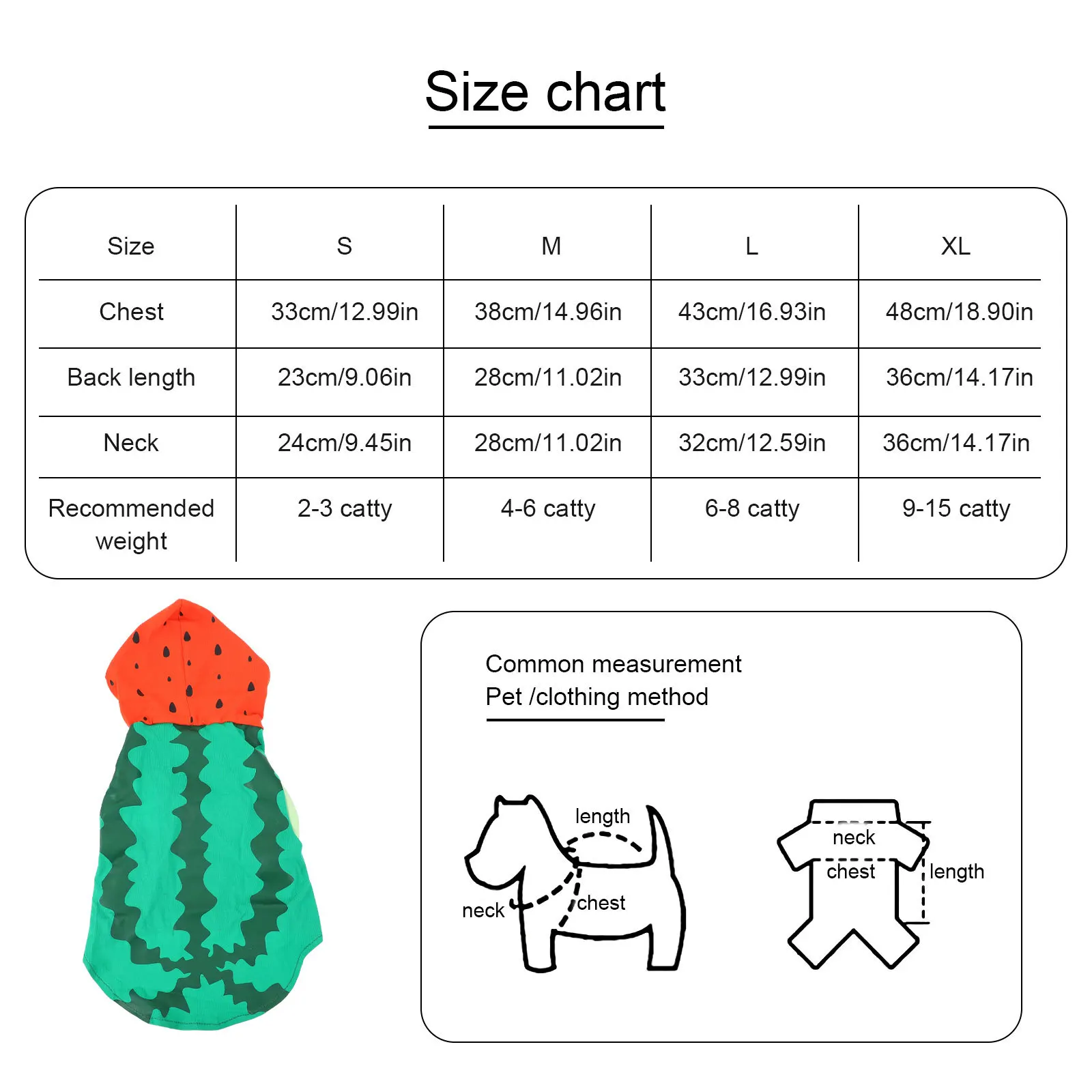 ユニークなスイカをテーマにしたペット服、ファッショナブルで快適なデザイン、小型ペット、パーティー、イベント、フェスティバル、ギフト、写真撮影に最適