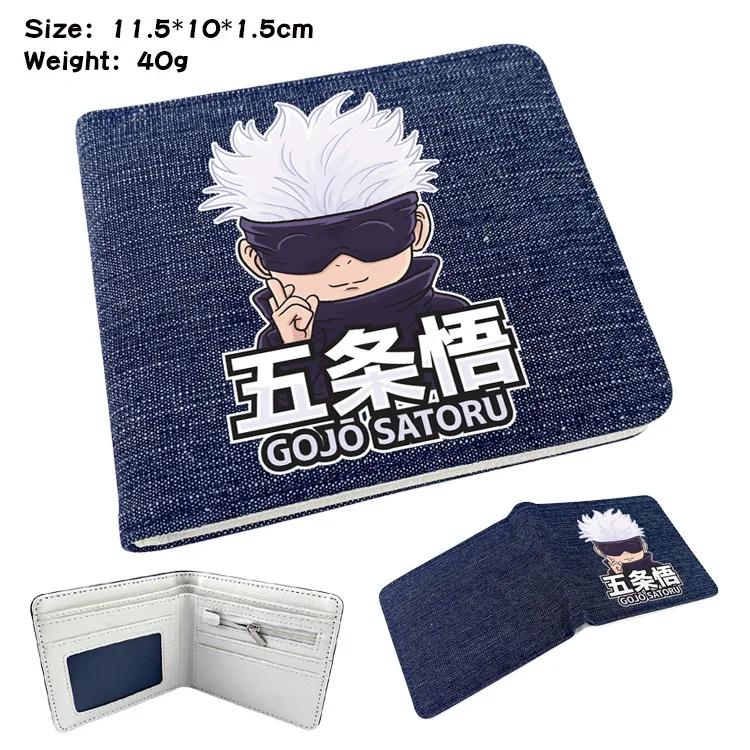 

Jujutsu Kaisen Animation Derivative Coin Purse Cartoon Wallet Short Purse with Card Holder