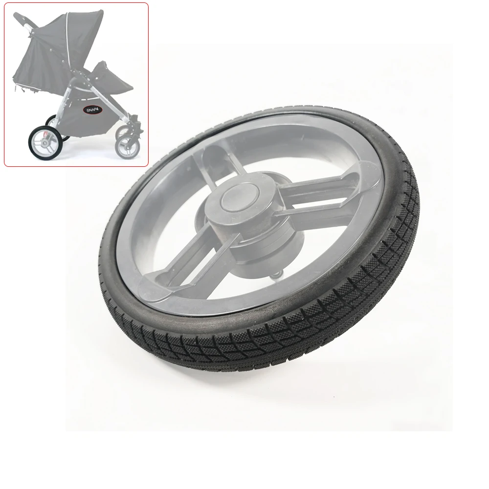 

Custom Rear Tire For Valcobaby Snap4 Trend Series Back Wheel PU Tyre Tubless Outer Cover Baby Buggy Repalcement Accessories