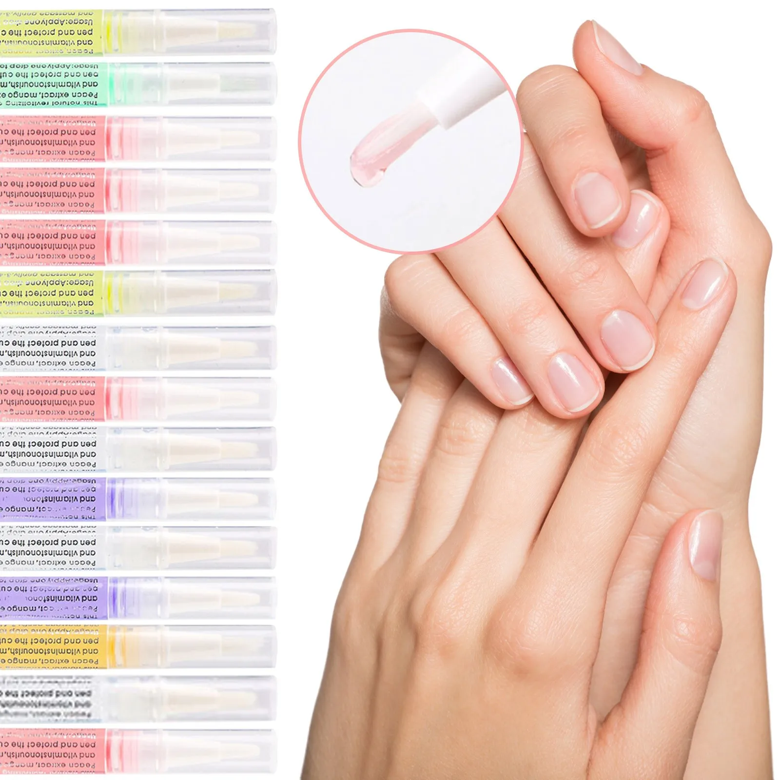 Nagel Behandlung Nagelhaut Revitalizer Öl Verhindern Niednagel Nagellack Weichmacher Ernährung Nagel Ernährung Öl Stift Maniküre 2ML