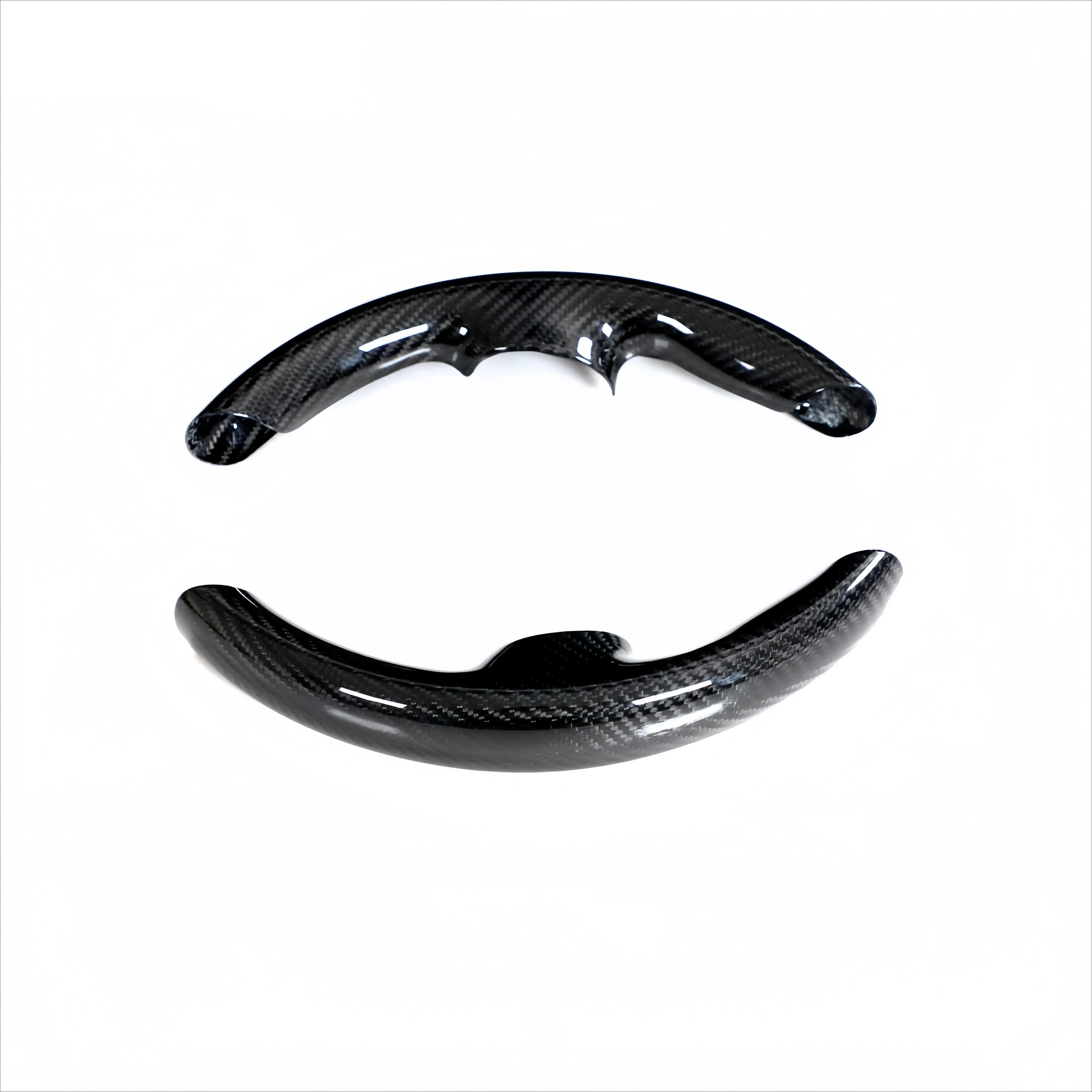 

STLF2020-2023Dry Carbon Model Y Steering Wheel CoverTrims for Teslas Model Y Performance Sedan4-Door Steering Wheel Modification