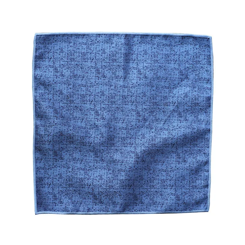 23 سنتيمتر الصلبة البني الرمادي جيب مربع الرجال الأعمال الرسمية منديل البوليستر المنسوجة لامعة الأزرق المنديل الزفاف سهرة اكسسوارات