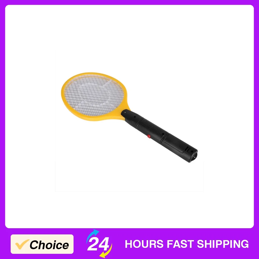 

Беспроводная электрическая мухобойка-сетка на батарейках с тремя слоями и большой площадью снаряда для уничтожения комаров и насекомых для домашнего использования