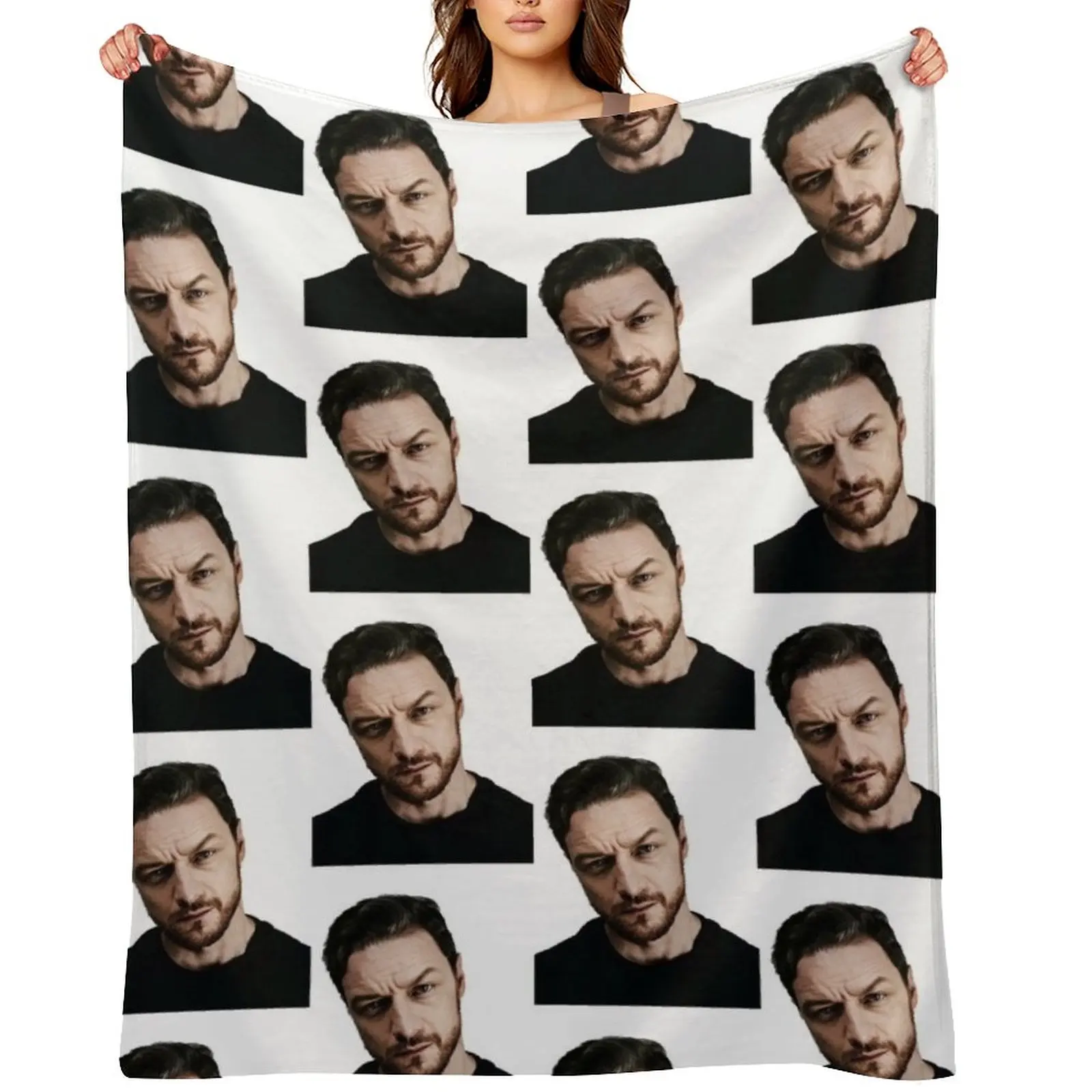 

James McAvoy Throw Blanket Travel Large Quilt Summer Blankets