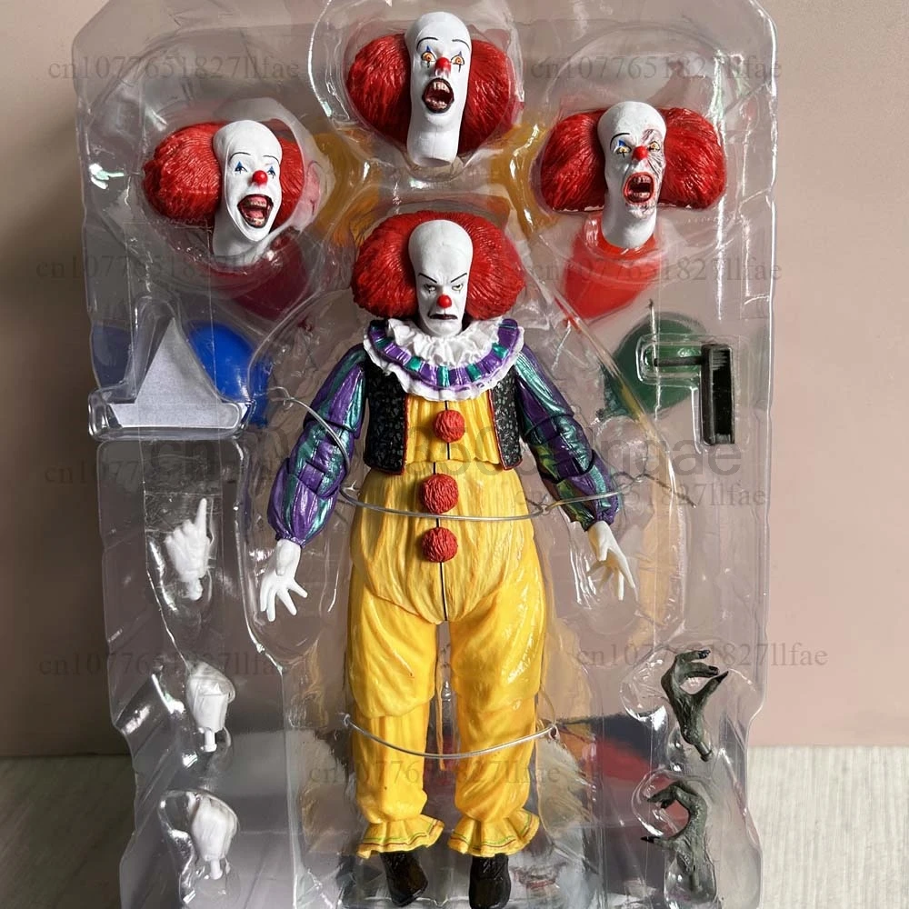 Figurka NECA Joker Stephen King Clown Pennywise Figurka Akcji Model Zabawka Horror Lalka Prezent Świąteczny Dla Przyjaciela Dekoracja Pokoju