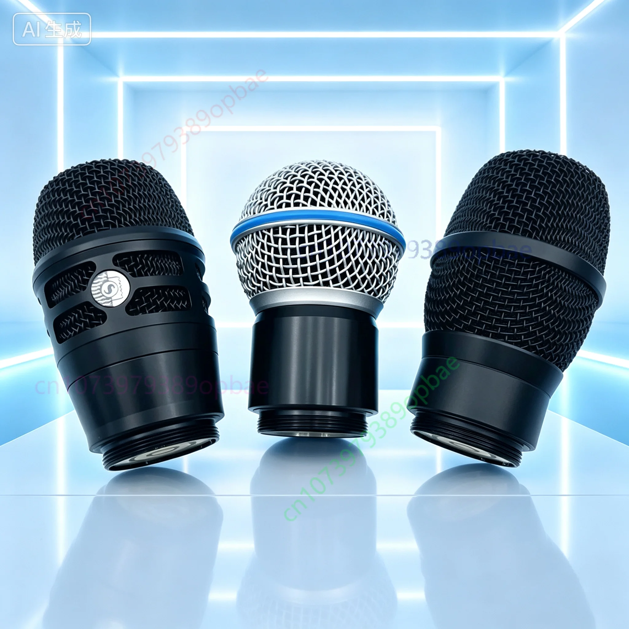 Replacement Dynamic Microphone Upper Section Mist Head for KSM9HS KSM8 BETA58A Connector Mic Accessories