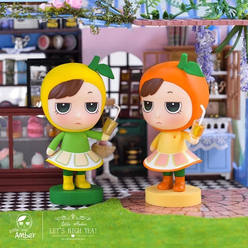 

Authentic Little Amber Afternoon Tea Series Trendy Handmade Toys Cute Girl Doll Surprise Blind Box Wholesale