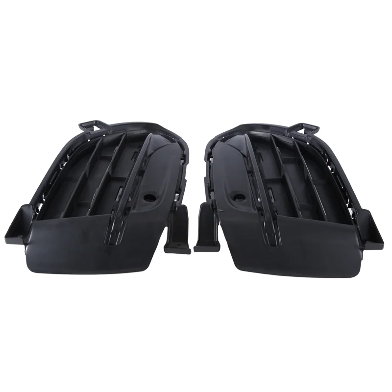 

2PCS Front Bumper Outer Grille Cover Replacement Accessories Fit For BMW X6 F16 2015-2019 51117319777, 51117319778-T48C
