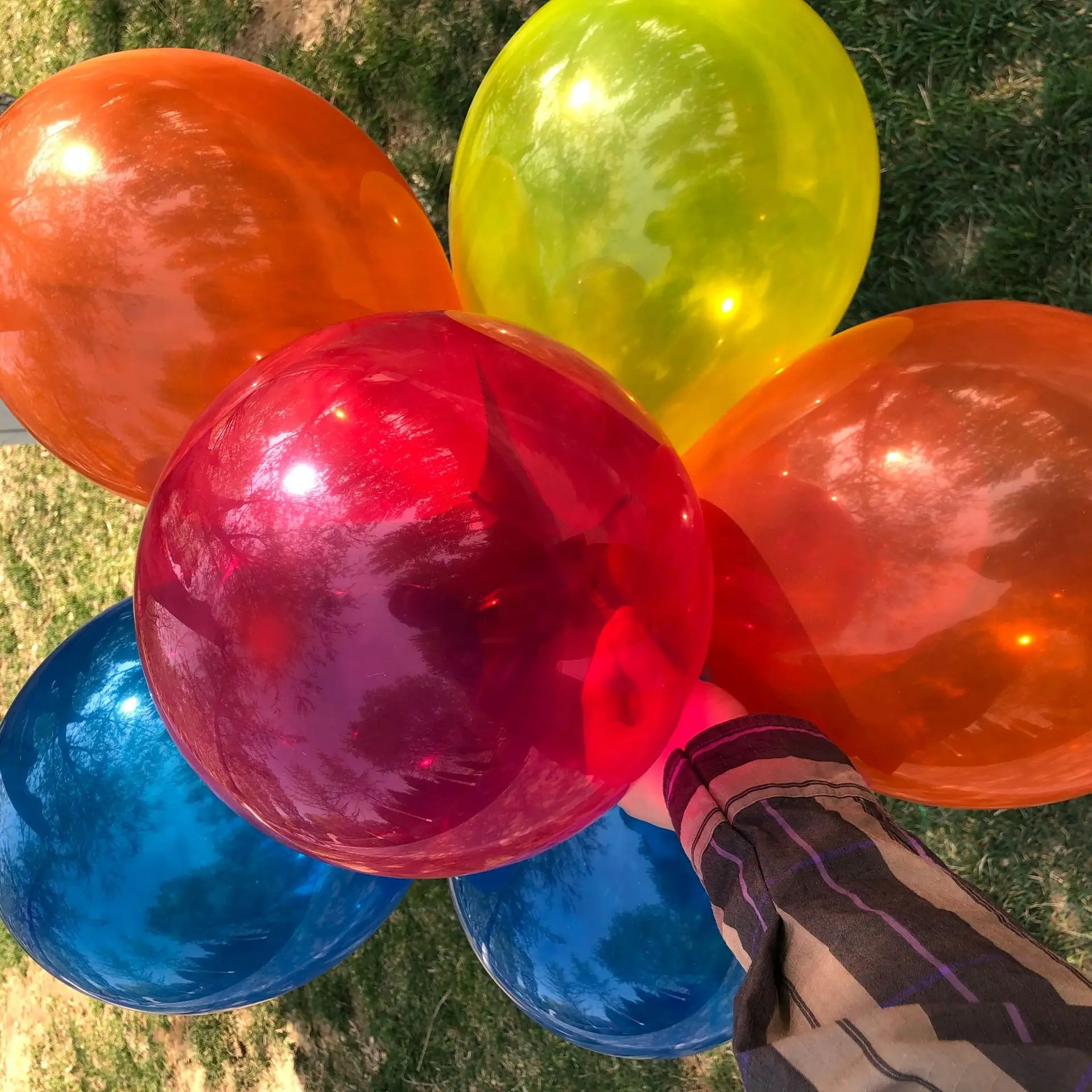 New I Gem Crystal Milk Transparent Balloon Glue Promotional Party Scene Decoration Birthday Anniversary