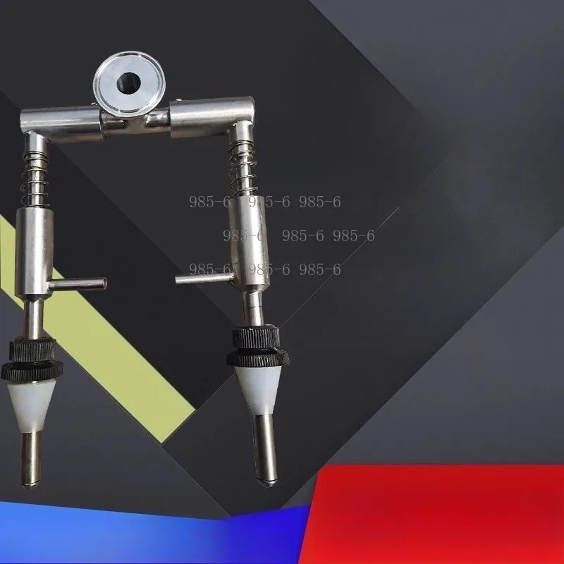304 Stainless Steel Gravity Filling Nozzle Head, Professional Liquid Paste Filling Machine Accessories