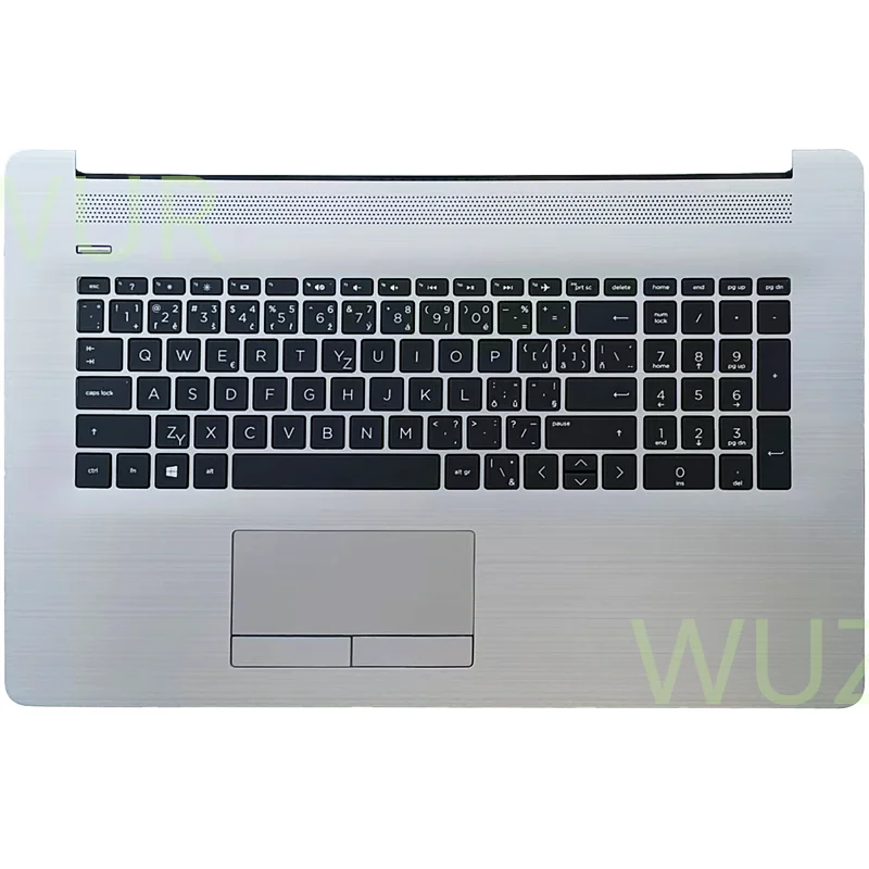 New Laptop Palmrest Top Case Keyboard For HP 17 by 17 CA CS C Case Cover Gray Keyboard  AND Touchpad  9Z.NEZS.413 CE