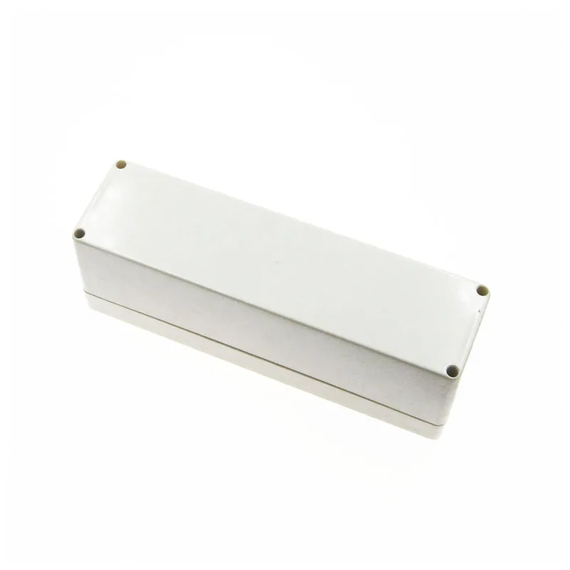 Waterproof Plastic Electronic Enclosure Project Box white 160 x 45 x 55mm diy electronics