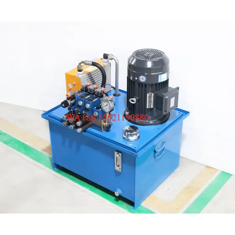 WMWMNU New Stainless Steel Vane Pump Hydraulic Power Station High Power Non Standard Hydraulic System for Manufacturers