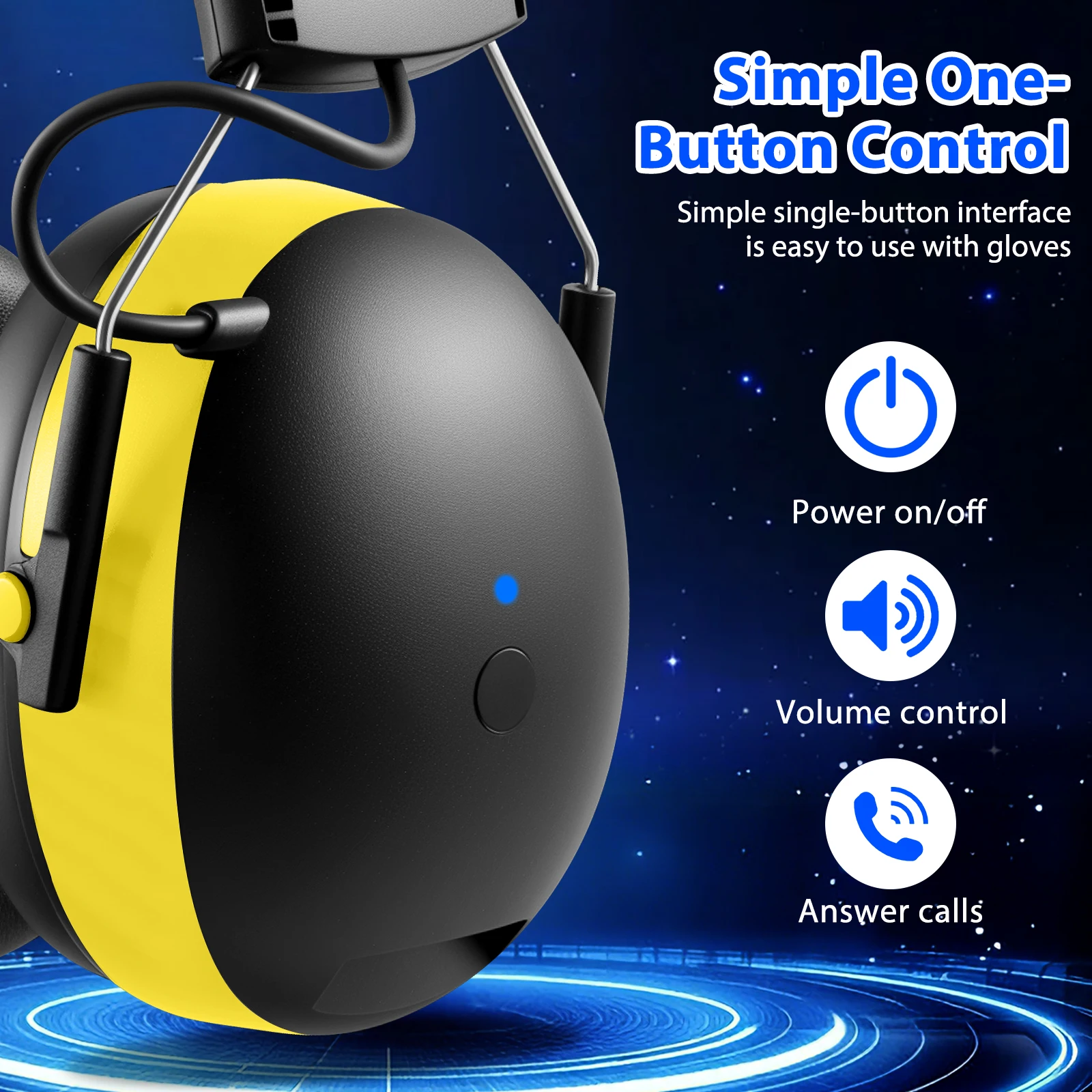 Casque anti-bruit tactique Blu - Bluetooth Headset On Ear avis et prix