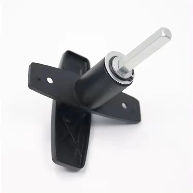 A03Z-T-Handle Non-Threaded Locking Clockwise For Pop For UP Handle Lock Black With Gasket For Tonneau Cover Truck Bed Covers