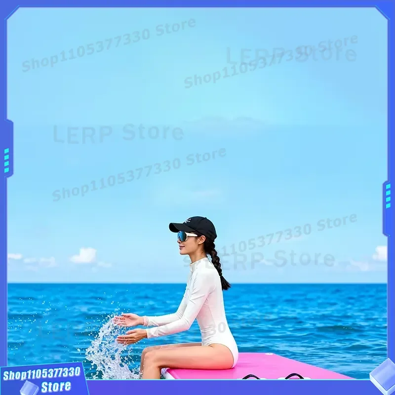 Summer Water Entertainment Fun World Inflatable Floating Dock PVC+Drop Stitch Fabric 180x150cm CE Certified Pool Float