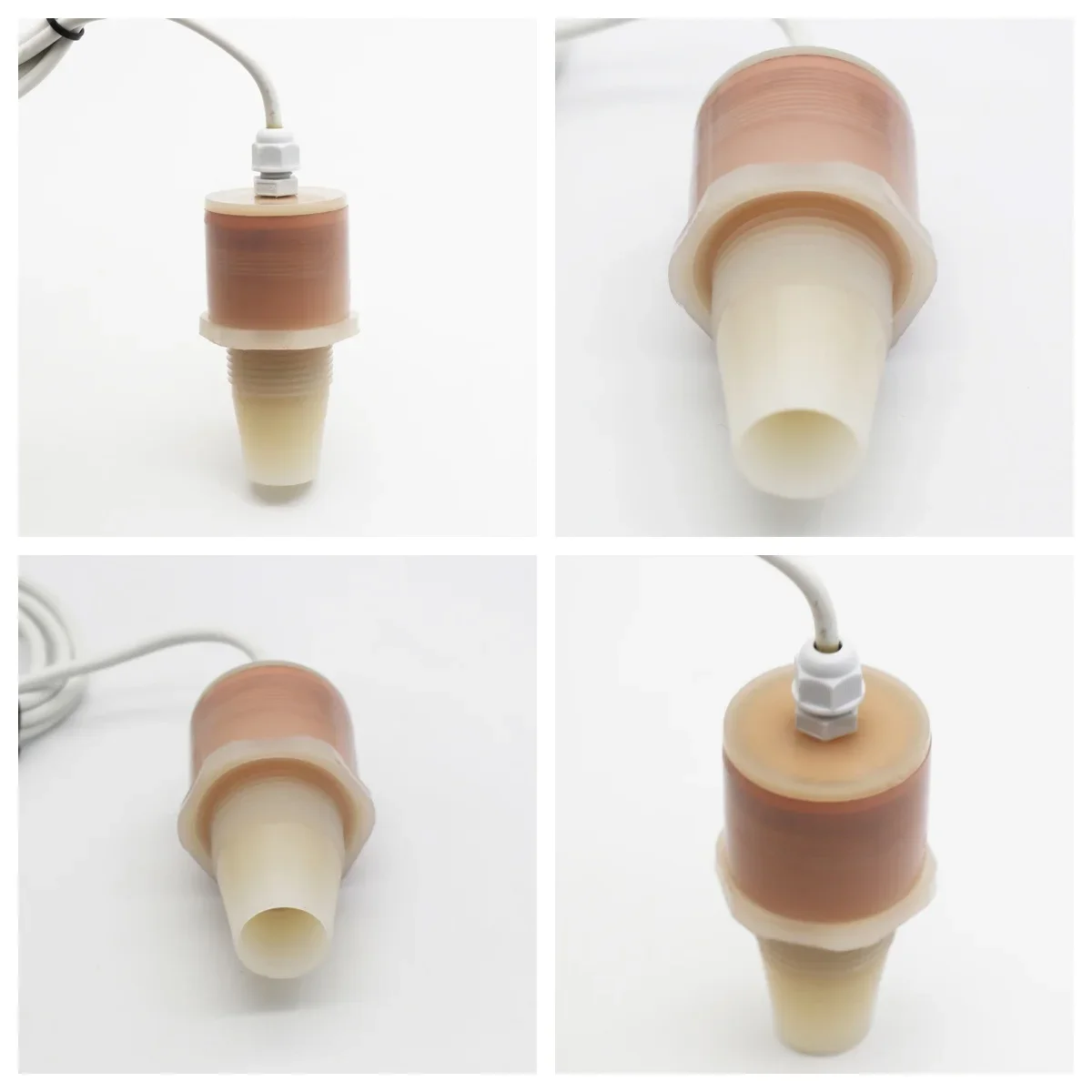 IP68 Waterproof Ultrasonic Sensor Switch 5m NPN Sealed Ultrasonic Sensor For Agv Robots