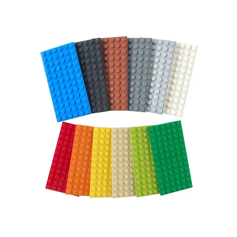 

10PCS PLATE 6x12 Compatible With 3028 MOC Self-Locking Bricks Building Blocks Toys Accessories