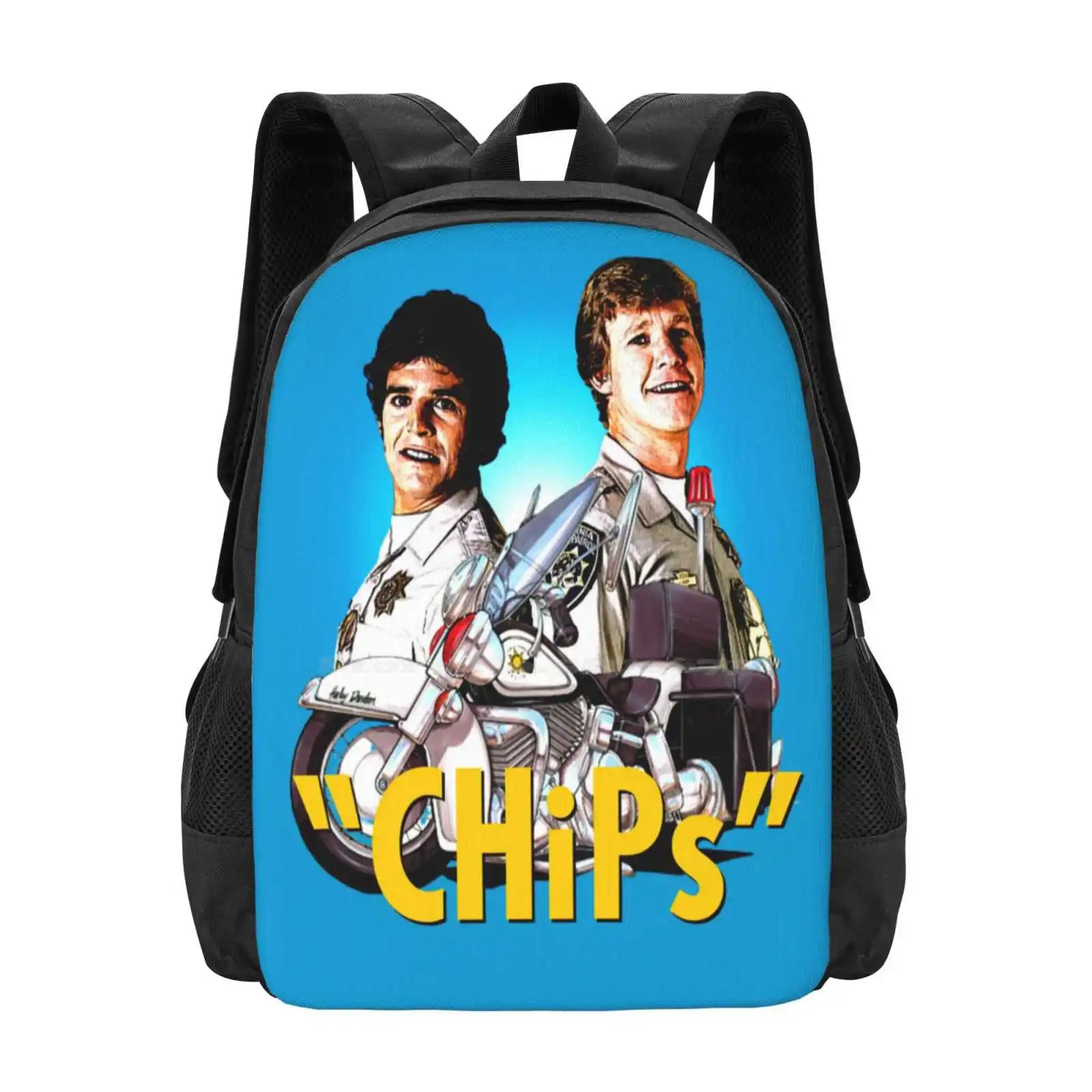 Tv Series Chips Hot Sale Schoolbag Backpack Fashion Bags Motorcycle Chips Chips Tv Series 80 Years 80S 90S