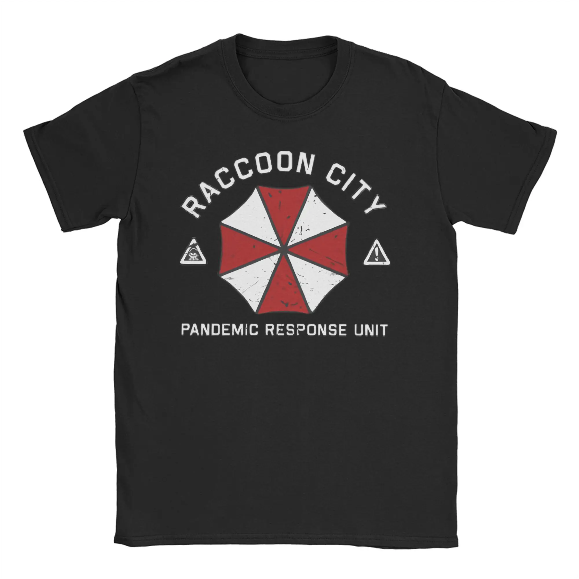 

Game Resident Eviling 4 Umbrellas Corporation Men T Shirt Vintage Tees Short Sleeve Round Collar T-Shirt 100% Cotton Clothes