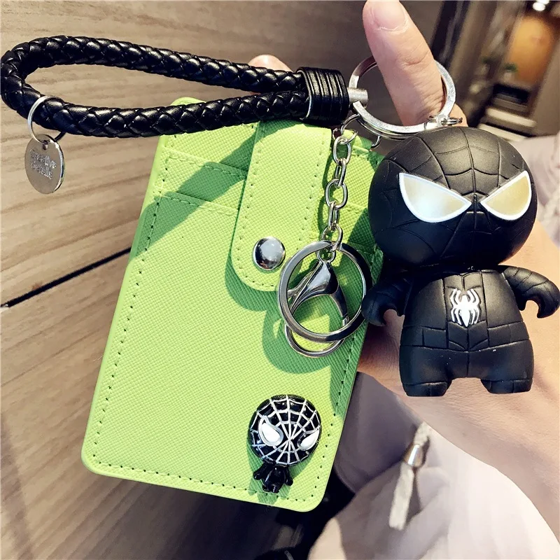 

High Quality Lovely Keychain Keyring ID Badge Case Multifunctional anti-magnetic Bank Credit Card Holders ID Badge Holders