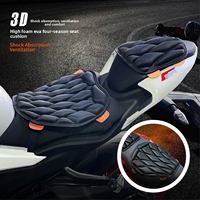 Motorcycle seat cushion sun protection heat insulation breathable EVA waterproof shock-absorbing universal seat cushion cover