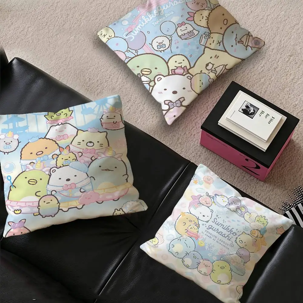 Funny Cute Sumikko Gurashi Lucky Dragon pillow cover sofa cushion cover home room decoration children gift