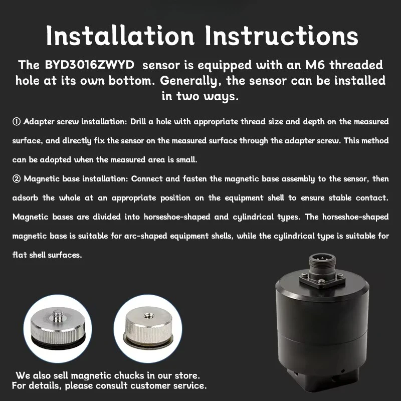 BYDR3016ZWYD 3 Axis Motion Detection High Stability Industrial Acceleration Sensor