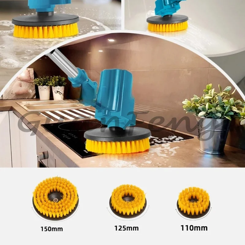 Electric sweeping brush Home garden Retractable