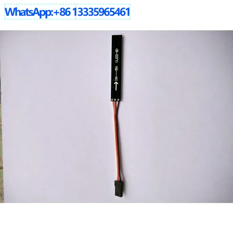 

10PCS model aircraft four-axis, fixed-wing night flight light WS2812 colorful light, remote control switch color change