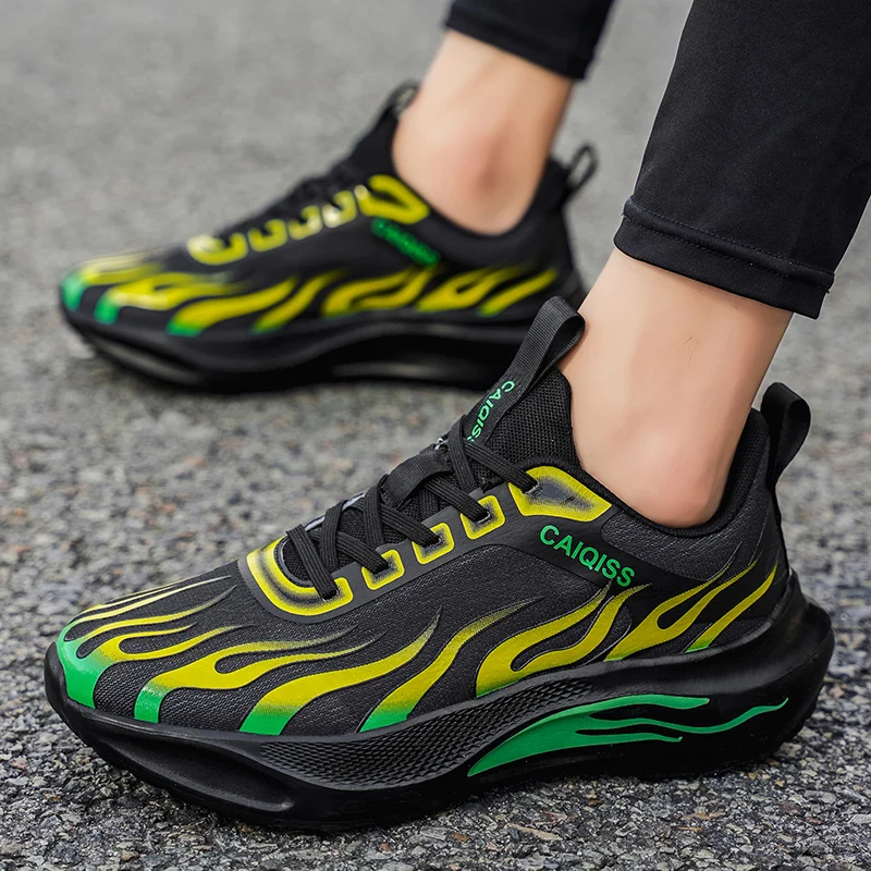 2025 أحذية رياضية رجالية كاجوال قابلة للتنفس أحذية سباق مدرب فاخرة موضة الجري تنيس للرجال