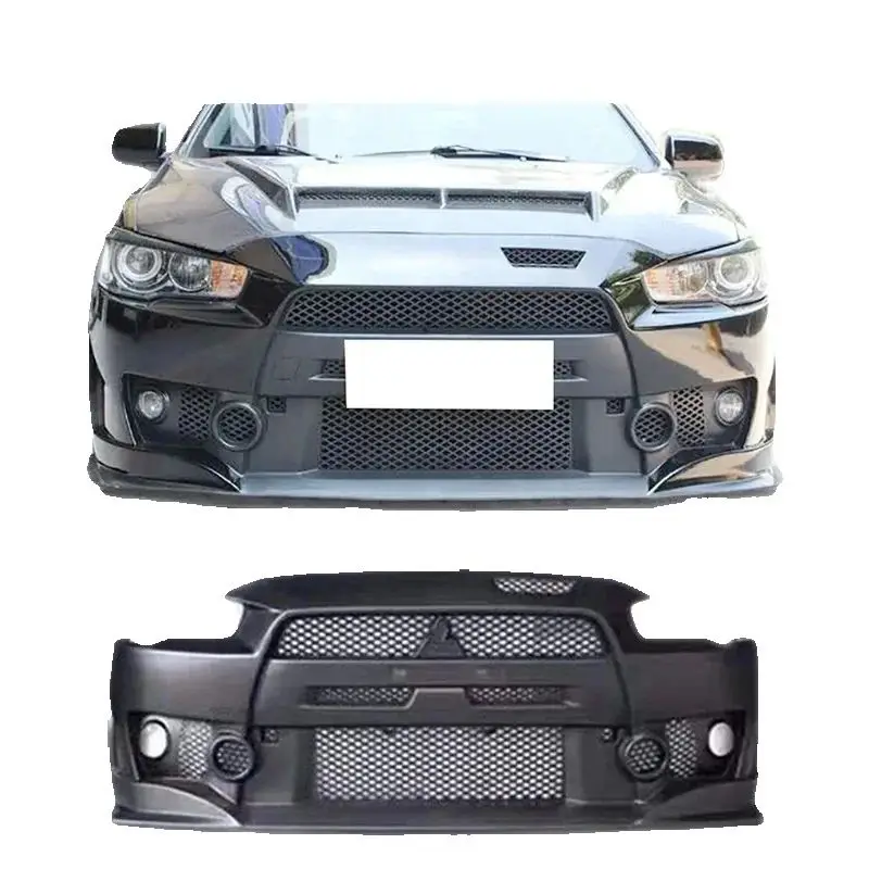 Car Bumper For Lancer Car Bodykit Front Bumper Rear Bumper Side Skirts For 2009-2015  Lancer To FQ Model customcustom