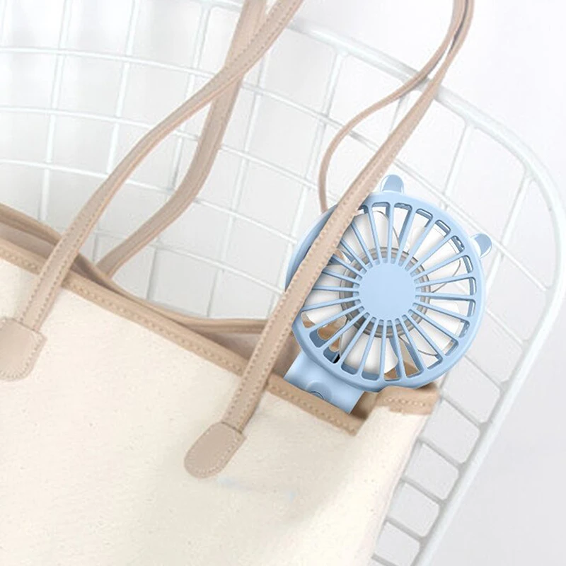 Ventola portatile portatile piccola ventola di raffreddamento USB ricaricabile dispositivo di raffreddamento muto ventola portatile Mini ventola tascabile ricaricabile USB