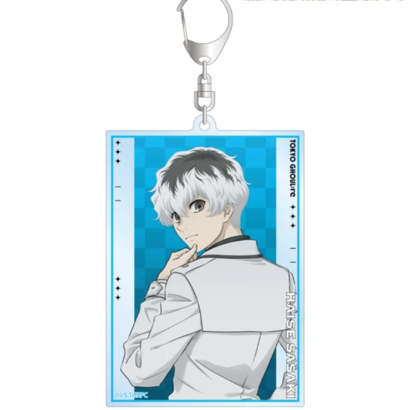 Tokyo Ghoul Anime Acrylic Keychain Double Sided Print Bag Pendant Cute Collectible Accessory Gift for Fans