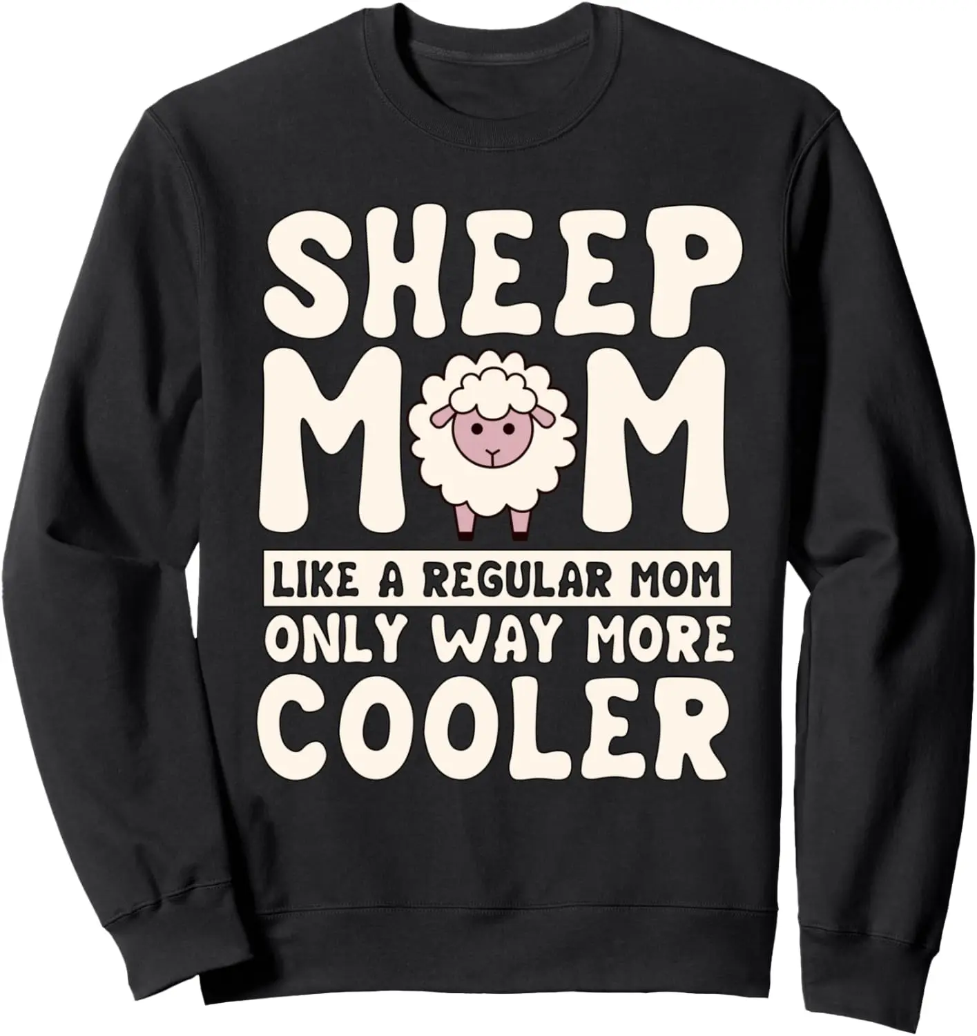 

Толстовка Sheep Mom Cooler ко Дню матери