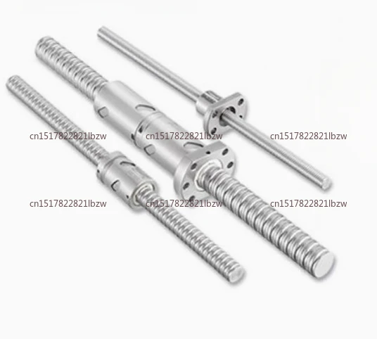 1604 BallScrew 200 300 400 500 600 mm  Rolled Ball screw with single Ballnut for   parts BK/BF12 standard end machined