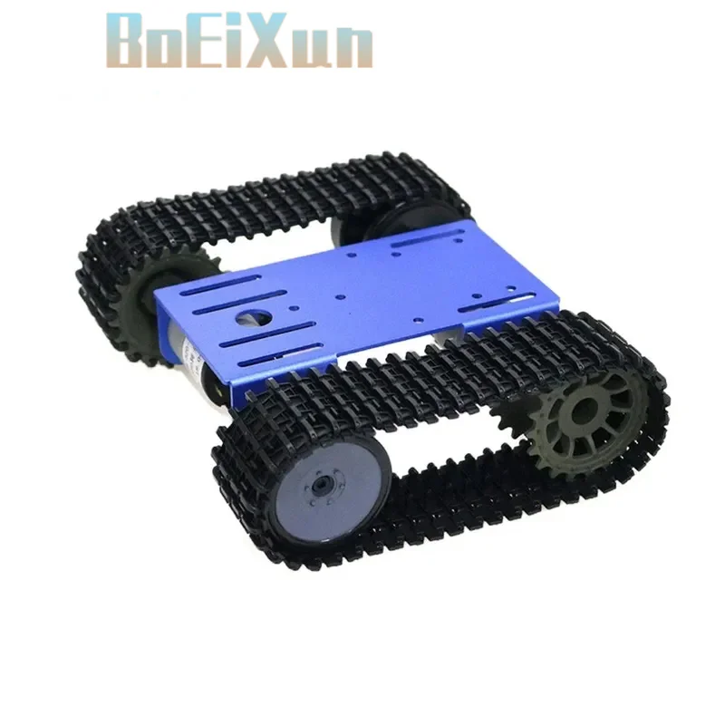 Mini T101 Smart Robot Tank Chassis Tracked Car Platform with 33GB-520 Motor for Arduino DIY Robot Toy Part