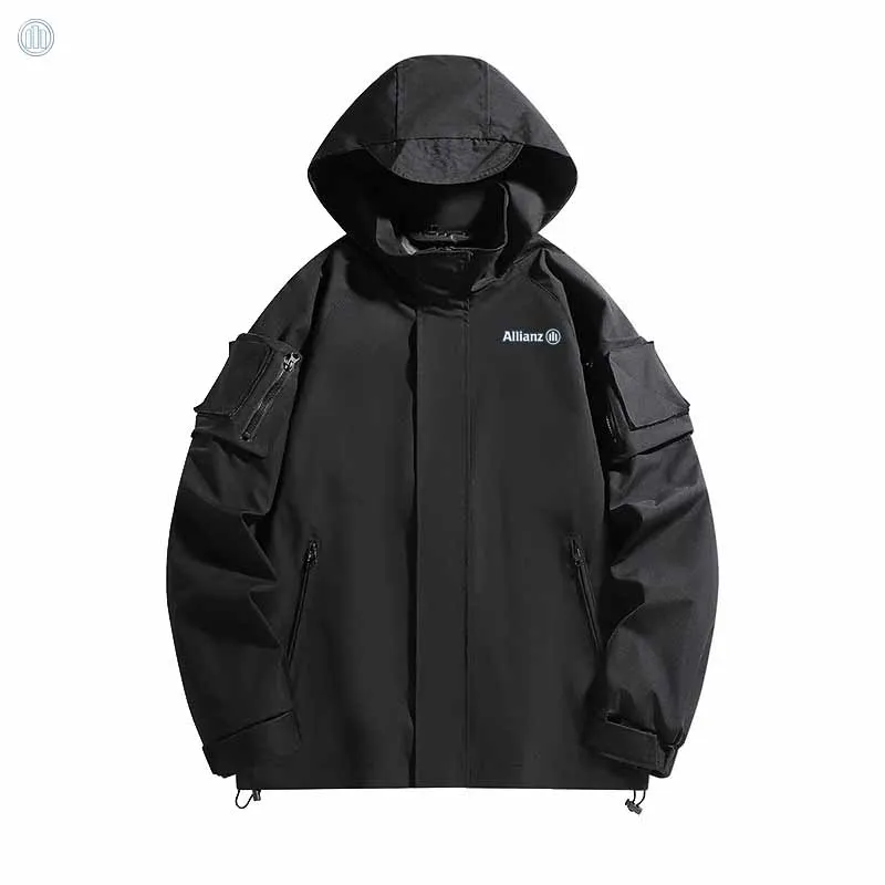 

Allianz logo men's spring-autumn coat. Suitable for cycling, hiking and mountain climbing and other sports. The favorite choice