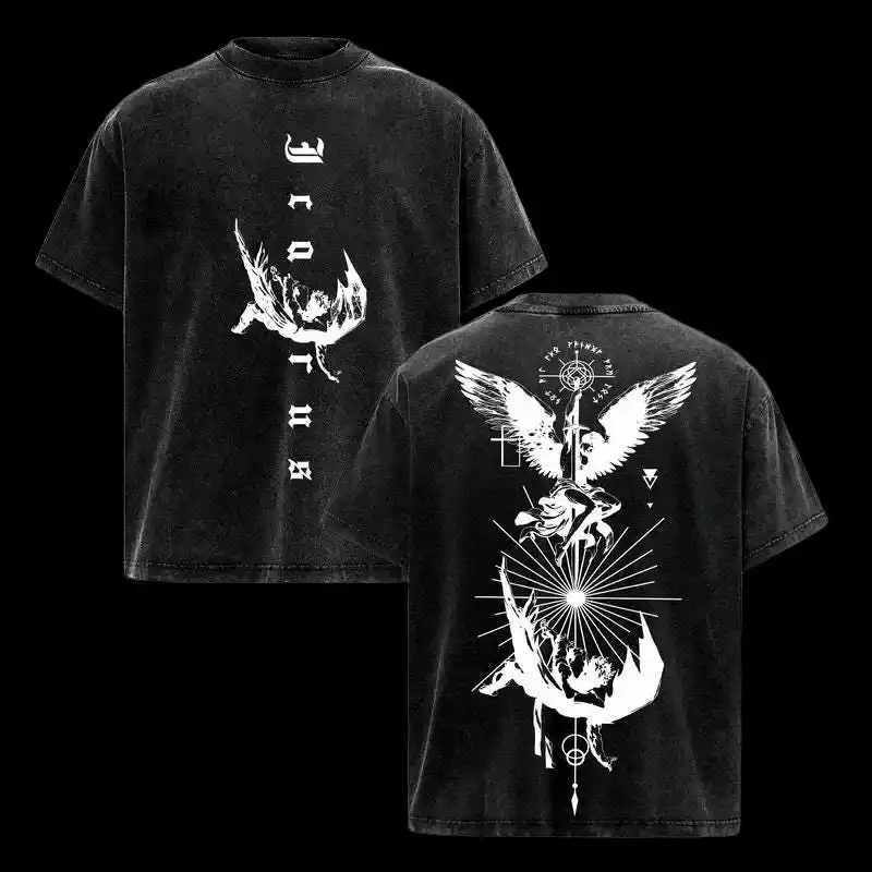 Icarus Mythcore Vintage Oversized Streetwear T-Shirt