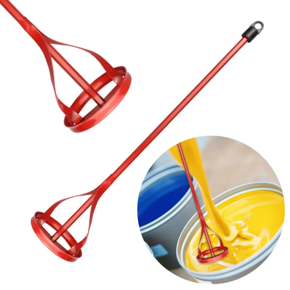 

Hexagon Shaft Plaster Paint Mixer Attachment Electric Drill Mixing Paddle Muilt-use Putty Cement Mortar Stirring Rod
