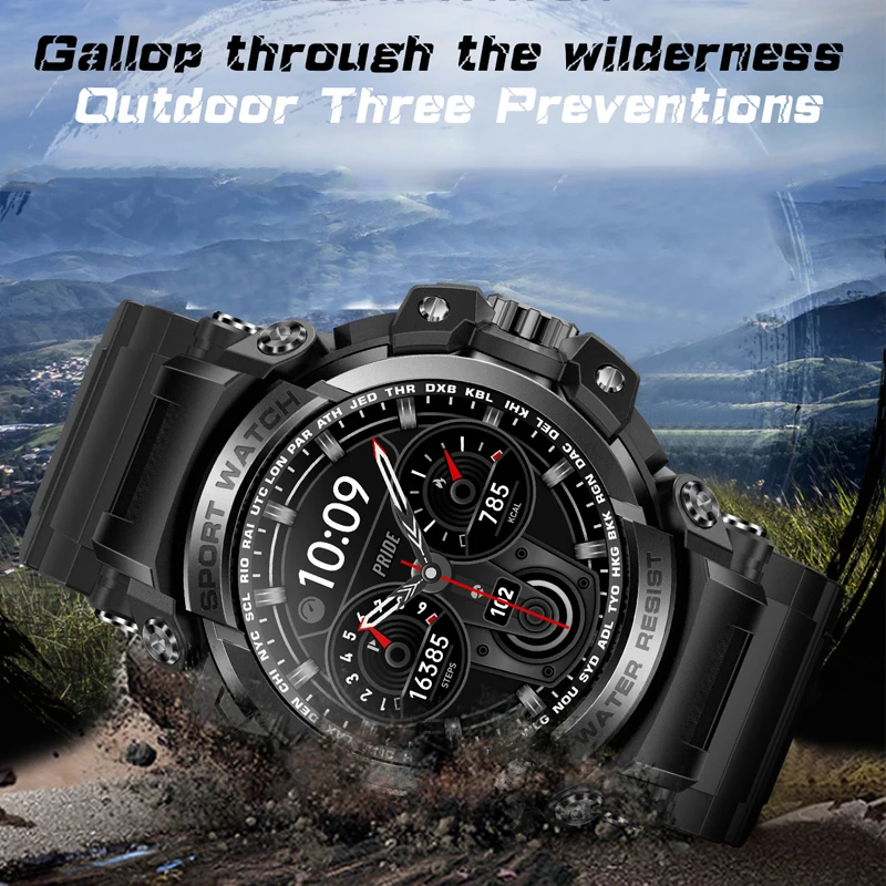 2024 New Smartwatch Bluetooth call waterproof health smart bracelet Electronic Wristwatch  Android iOS system Men's watches