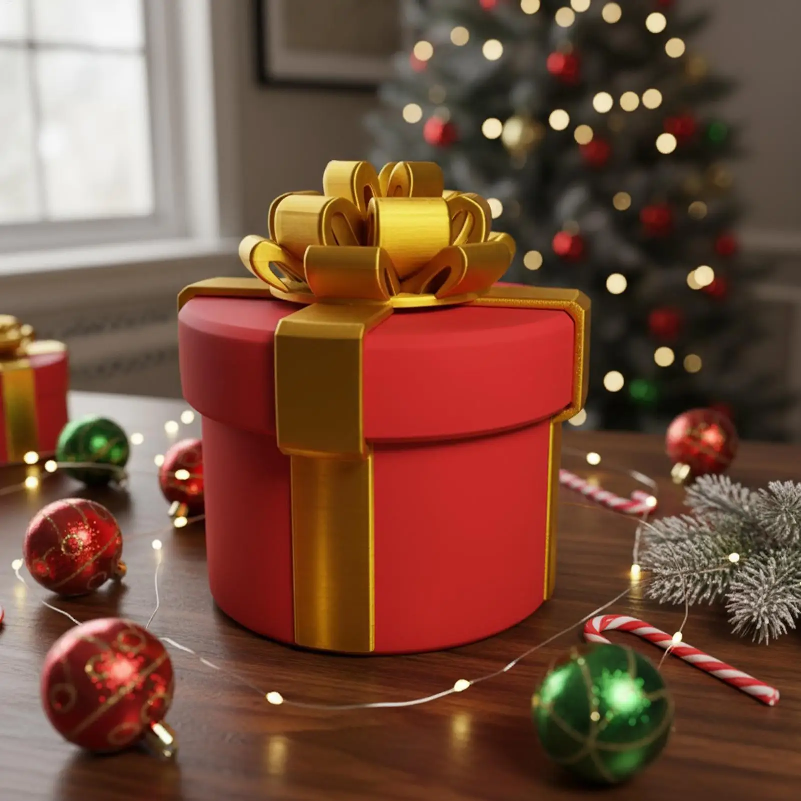 

Prank gift Box Compact Memorable Joke Decoration Joke Gift Box for Friend christmas Party Birthday Wedding new year Holiday