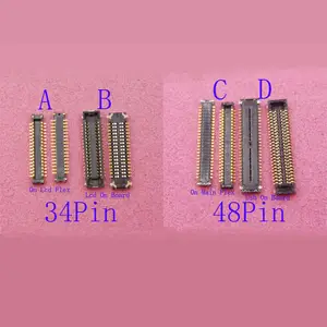 Bilashmart 2 10 USB Charger Charging Dock Lcd Display Screen FPC Connector Plug Samsung Galaxy A10E A102 A20E A202 A202F 34 48 Pin