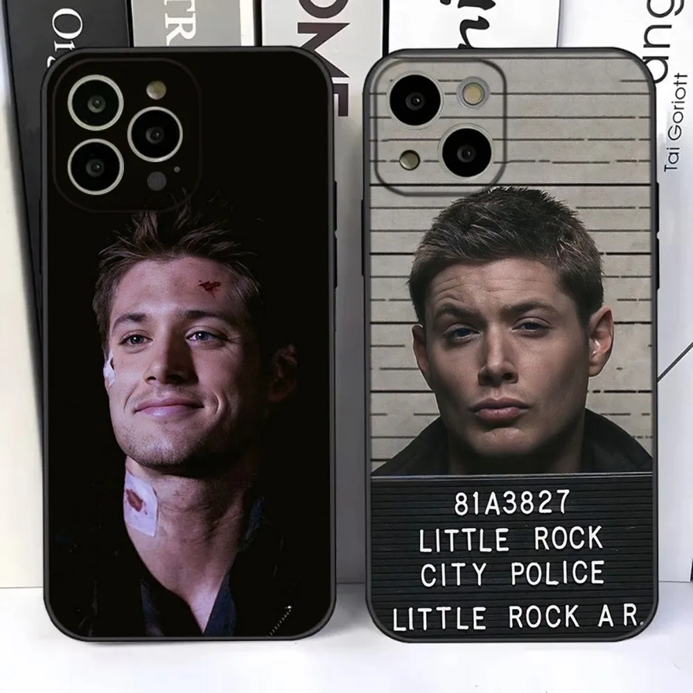 Celebrity D-Dean Winchester Phone Case For iPhone 15,14,13,12,11 Plus,Pro,Max,XR,XS,X,7,8 Plus,SE,Mini Silicone Soft