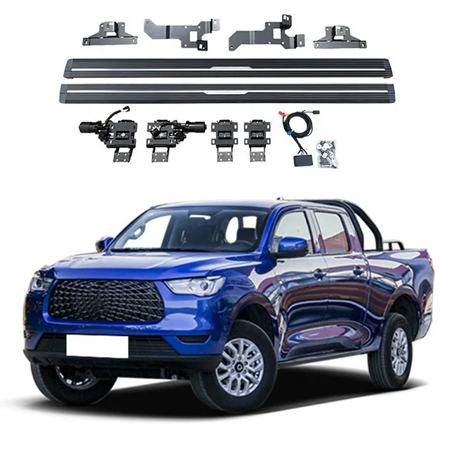 customization Pickup auto parts Electric Side Step For Great Wall POER 2019 2022 power Side foot running boards