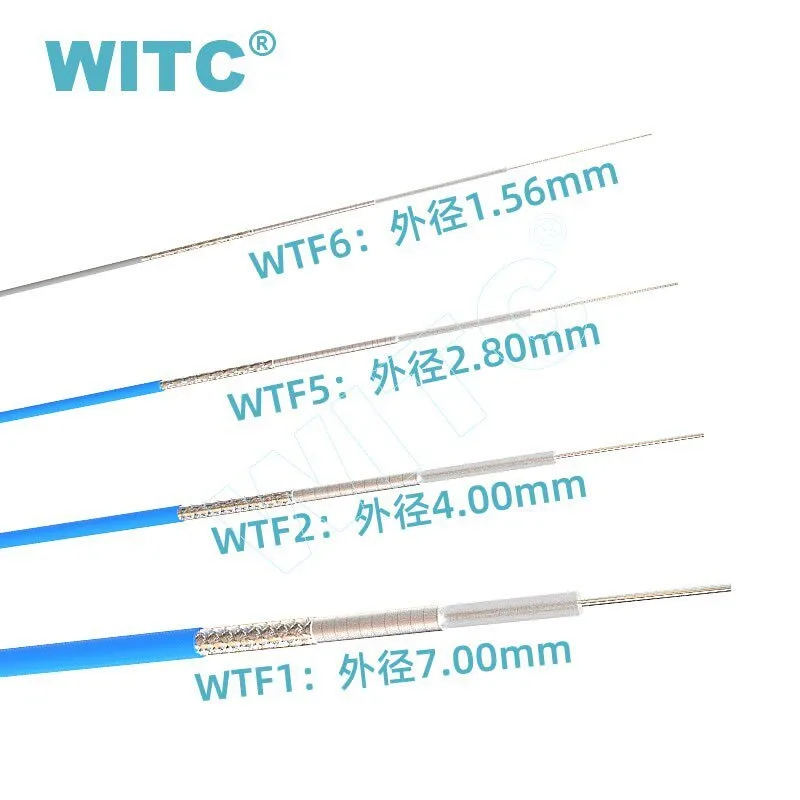 WTF5-42-40 Flexible RF Cable 18G High Frequency SMA-JWJ Jumper SMA Male Right Angle Bend - Male WITC (1PCS)