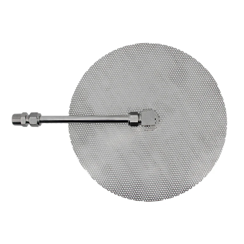 

Stainless Homebrew All Grain Mash Tun False Bottom and 1/2"OD SS304 Tubing Adapter Kit 9"/10"/11"/12" Domed Food Grade High Temp