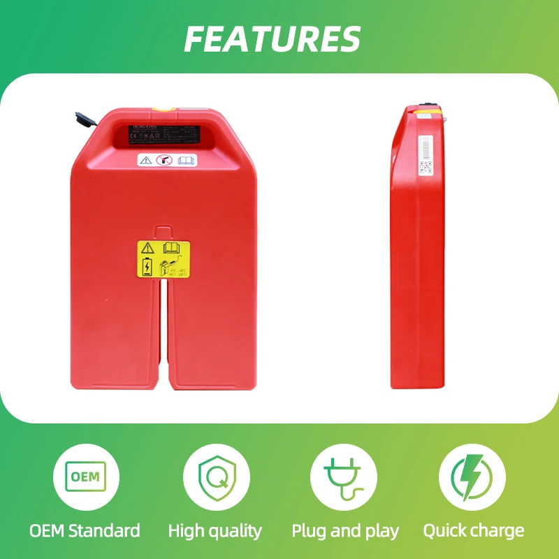 24V/48V LiFePO4 Lithium Battery for NOBLIFT EDGE PTE15N/PTE20N Electric Forklift