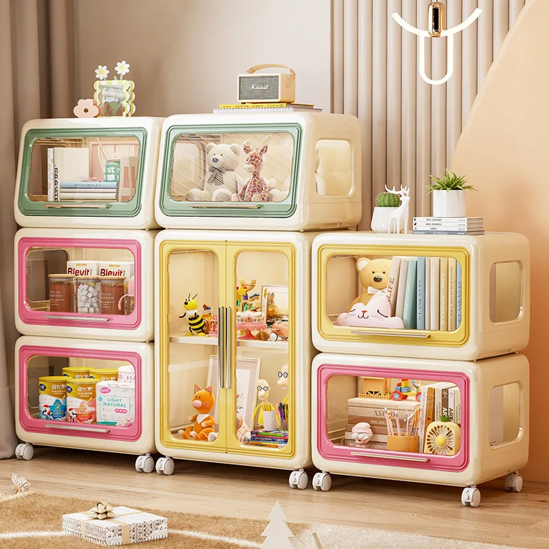 

Multi-layer storage cabinets Lockers Children's Maternal and Infant Products Household Storage Large Capacity Books Toy Shelves